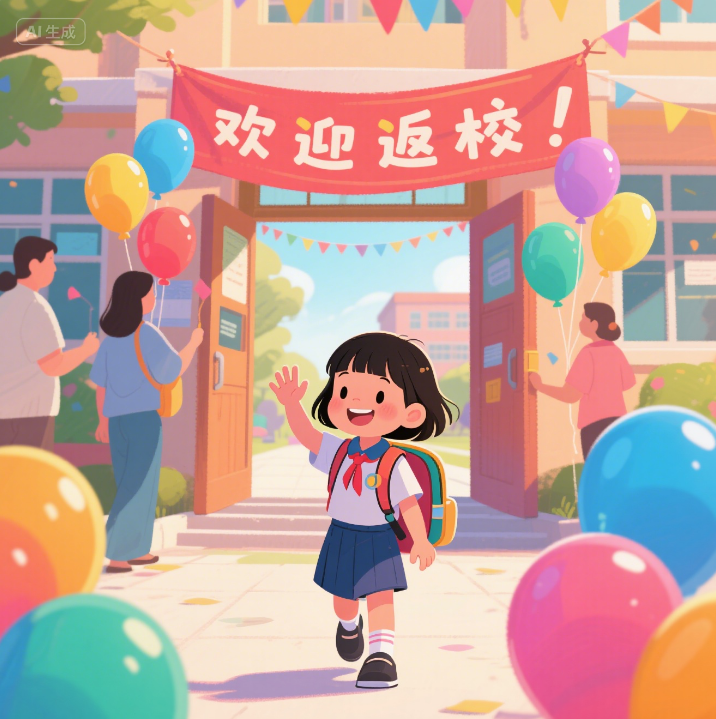 逐夢(mèng)新程，未來(lái)可期！開(kāi)學(xué)季，好好學(xué)習(xí)，天天向上！